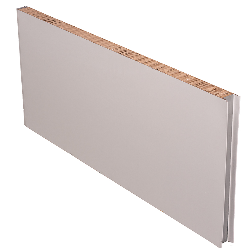Thick paper honeycomb sandwich panel